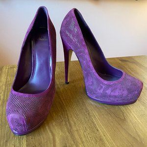TruthDare Purple Women’s Stiletto Heels 8.5